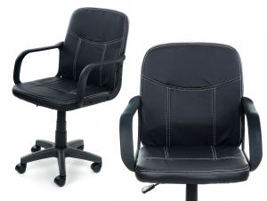 Krzesło biurowe CALVIANO Fotel biurowy MAGNET czarny (75) 1