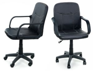 Krzesło biurowe CALVIANO Fotel biurowy MAGNET czarny (75) 2