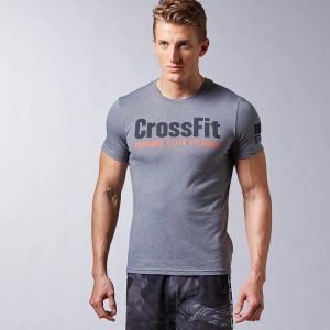 Reebok Koszulka męska Crossfit Forging Elite Fitness Tee szara r. XXL (AJ3469) 1