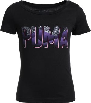 Puma Koszulka dziecięca Style Graphic Tee czarna roz. 128 cm (592666 51) 1