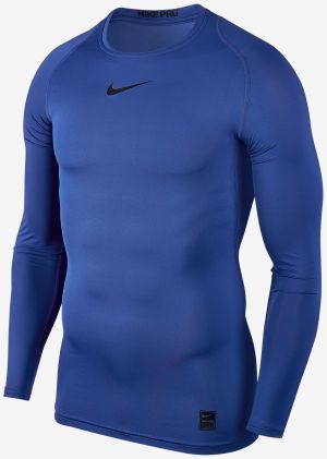 Nike Koszulka męska M NP TOP LS COMP niebieska r. S (838077 480) 1