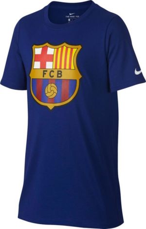 Nike Koszulka dziecięca FCB NK Tee Evergreen Crest niebieska r. XL (898629 455) 1
