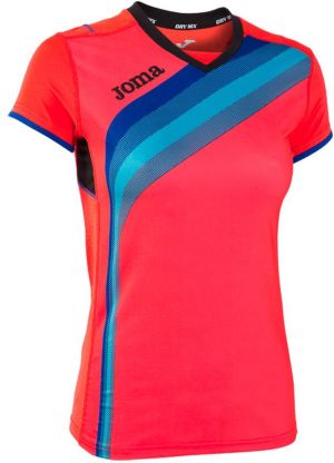 Joma Koszulka juniorska Joma Elite V 900207 pomarańczowo-niebieska r. 152 cm (900207) 1