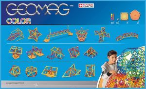 Geomag Klocki magnetyczne Geomag Color 127el. (264) 2