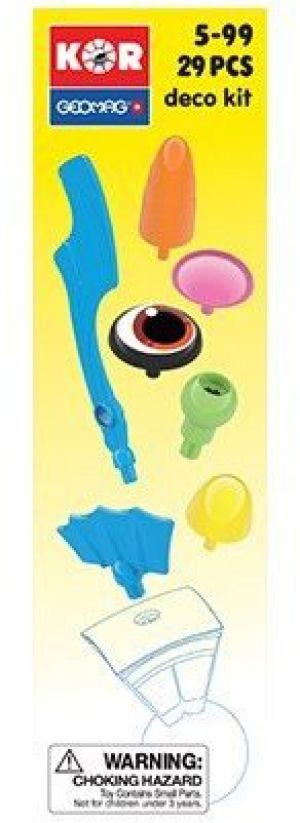 Geomag Klocki magnetyczne KOR Deco KIT 29 elementów 2