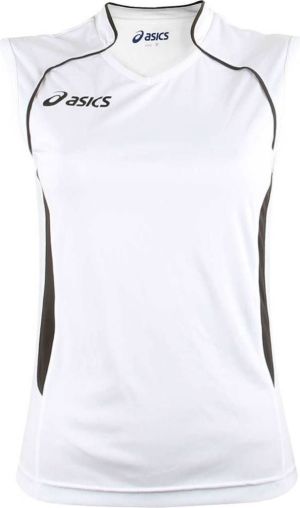 Asics Koszulka damska Aruba biało czarna r. L (T603Z1.0190) 1