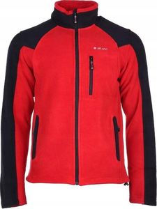 Kurtka męska Hi-Tec POLAR MONAR DARK RED/BLACK XXXL 2