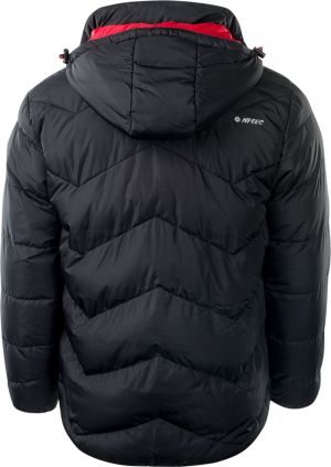 Kurtka męska Hi-Tec Kurtka puchowa męska Socho Anthracite/High Risk Red r. M 4