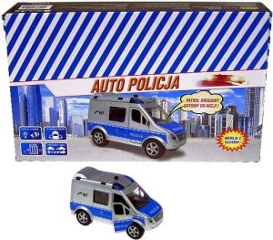 Hipo Auto Policja Van 11cm z głosem (HKG088) 1