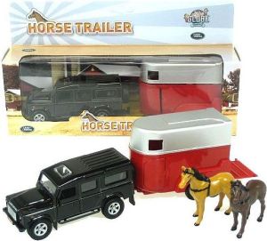 Hipo Land Rover z przyczepą do transportu koni w pudełku (521712) 1