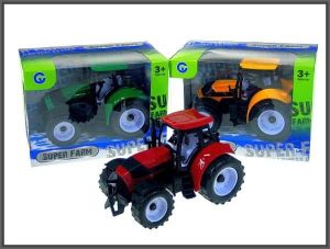Hipo Traktor 15cm z napędem w pudełku (H12381) 1