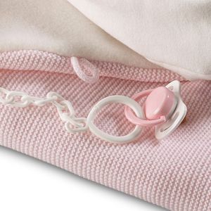 Llorens Lalka płacząca Mimi w różowym śpiworku, 40 cm (GXP-607874) 4