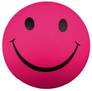 Trixie Uśmiechnięta piłka z gumy piankowej, pływająca Z gumy piankowej Różne motywy 6cm (TX-3438) 1