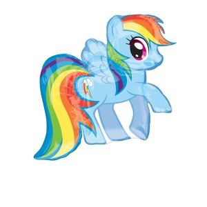 AMSCAN Balon foliowy Super Shape - My Little Pony (2646701) 1