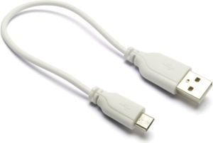 Kabel USB G&BL USB-A - microUSB Biały (7120) 1