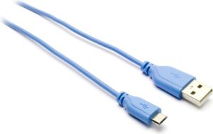 Kabel USB G&BL USB-A - 1 m Niebieski (7116) 1