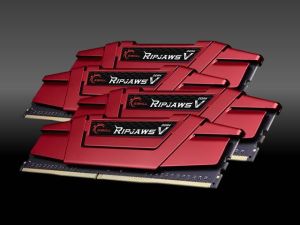 Pamięć G.Skill Ripjaws V, DDR4, 64 GB, 3000MHz, CL16 (F4-3000C16Q-64GVRB) 3