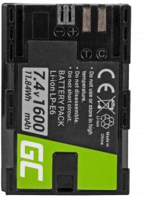 Akumulator Green Cell LP-E6 do Canon EOS (CB37) 1