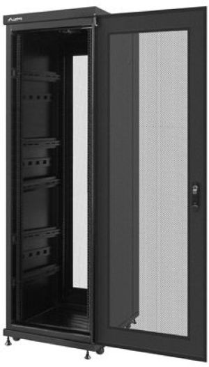Szafa Lanberg stojaca 19" 37U 600X800 czarna, perforowana, FLAT PACK (FF02-6837M-23B) 7