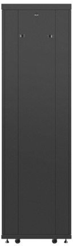 Szafa Lanberg stojąca 19" 42U 600X600 czarna, szklana, LCD, FLAT PACK (FF02-6642L-12B) 5