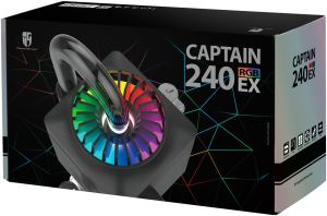 Chłodzenie wodne Deepcool Captain 240 EX RGB (DP-GS-H12L-CT240RGB) 1