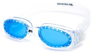 4SWIM Okulary pływackie Arsen senior białe (4-00506010) 1