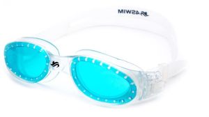 4SWIM Okulary pływackie Arsen senior białe (4-00506013) 1