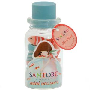 Santoro Mini gumki w szklanych butelkach (252863) 1