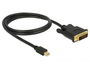 Kabel Delock DisplayPort Mini - DVI-D 1m czarny (83988) 1