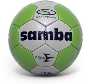 SMJ sport Piłka ręczna Samba Copa Mini biało-zielona r. 0 (5603) 1