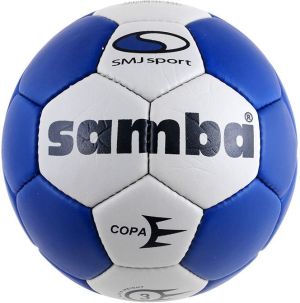 SMJ sport Piłka ręczna Samba Copa Men biało-niebieska r. 3 (5383) 1