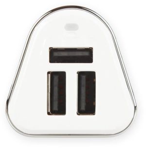Ładowarka Whitenergy 3x USB-A 5.2 A  (10426) 2