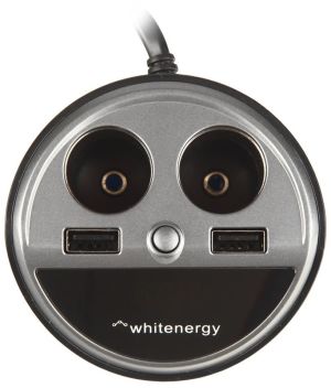 Ładowarka Whitenergy Uniwersalna ładowarka samochodowa 12-24V (10420) 2