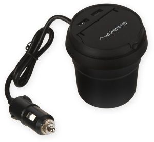 Ładowarka Whitenergy 2x USB-A 3.1 A  (10419) 4
