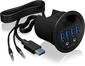 HUB USB Icy Box 4x USB-A 3.0 (IB-HUB1403A) 2