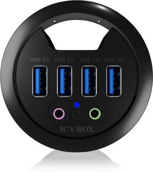 HUB USB Icy Box 4x USB-A 3.0 (IB-HUB1403A) 3