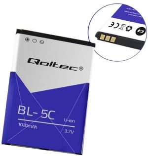 Bateria Qoltec do Nokia BL-5C 1020mAh (52083.BL-5C) 1