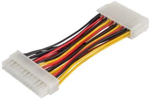 Lanberg ATX20 - ATX24, 0.15m, Wielokolorowy (AD-0021-W) 2