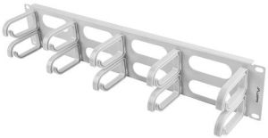 Lanberg Organizer kabli 19'' 2U Typ B szary (AK-1206-S) 2