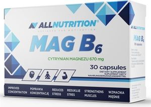 ALLNUTRITION Mag B6 30 kapsułek 1