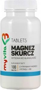 MYVITA Magnez skurcz 100 tabletek 1