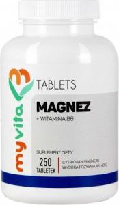 MYVITA Magnez + B6 450mg 250 tabletek 1