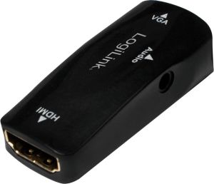 Adapter AV LogiLink HDMI - D-Sub (VGA) + Jack 3.5mm czarny (CV0108) 2