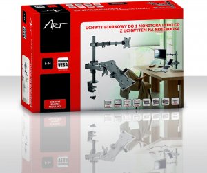 Art Uchwyt biurkowy na monitor 13" - 32" i notebooka L-24 (RAMM L-24) 14