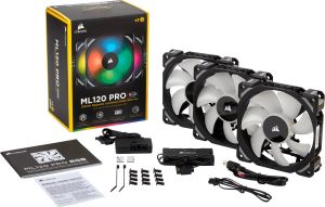 Wentylator Corsair ML120 PRO RGB 120mm 3-pack + Lighting Node PRO (CO-9050076-WW) 5