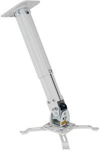 Uchwyt do projektorów Techly regulowany 55-90 cm, sufitowe, srebrny (309661) 2