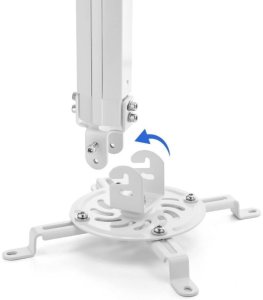 Uchwyt do projektorów Techly regulowany 55-90 cm, sufitowe, srebrny (309661) 3