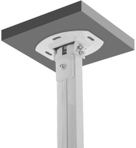 Uchwyt do projektorów Techly regulowany 55-90 cm, sufitowe, srebrny (309661) 6