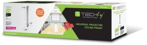 Uchwyt do projektorów Techly regulowany 55-90 cm, sufitowe, srebrny (309661) 9