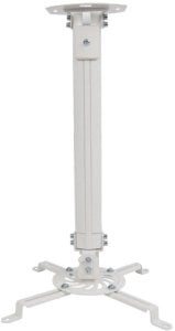 Uchwyt do projektorów Techly regulowany 38-58 cm, sufitowe, srebrny (309654) 1